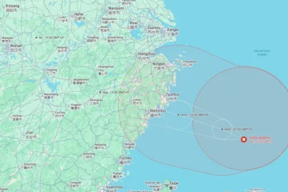 Tufão Dolphin fere 5 no Japão e põe China em alerta