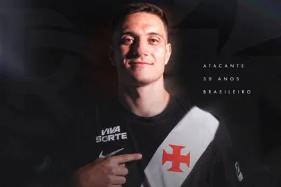 Vasco oficializa a contratação de Bruno Duarte, do Estrelha Vermelha