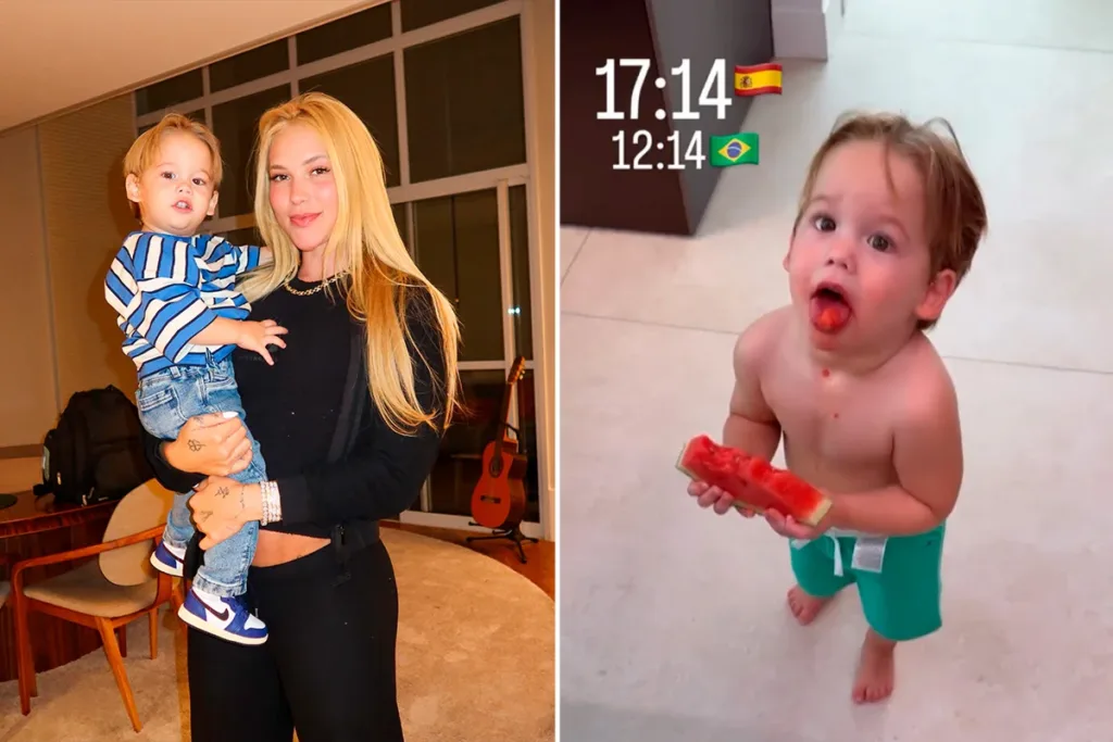 Virginia viaja para Madrid com filho: "Vocês piscaram e eu estou aqui"