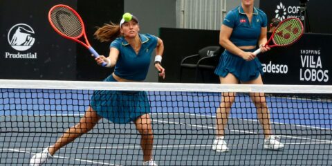Naná e Victória caem, mas Luisa Stefani vai às semifinais do SP Open