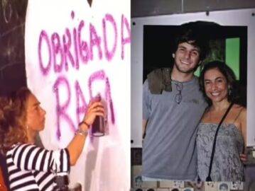 Cissa Guimarães homenageia filho Rafael, morto em atropelamento, no dia em que faria 35 anos