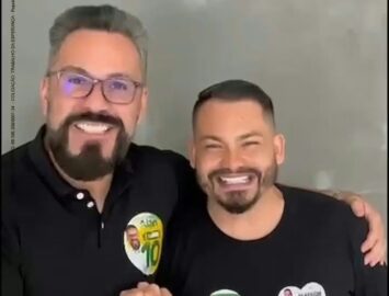 Alan Rick e Maycon Moreira no Segundo Distrito de Sena Madureira.