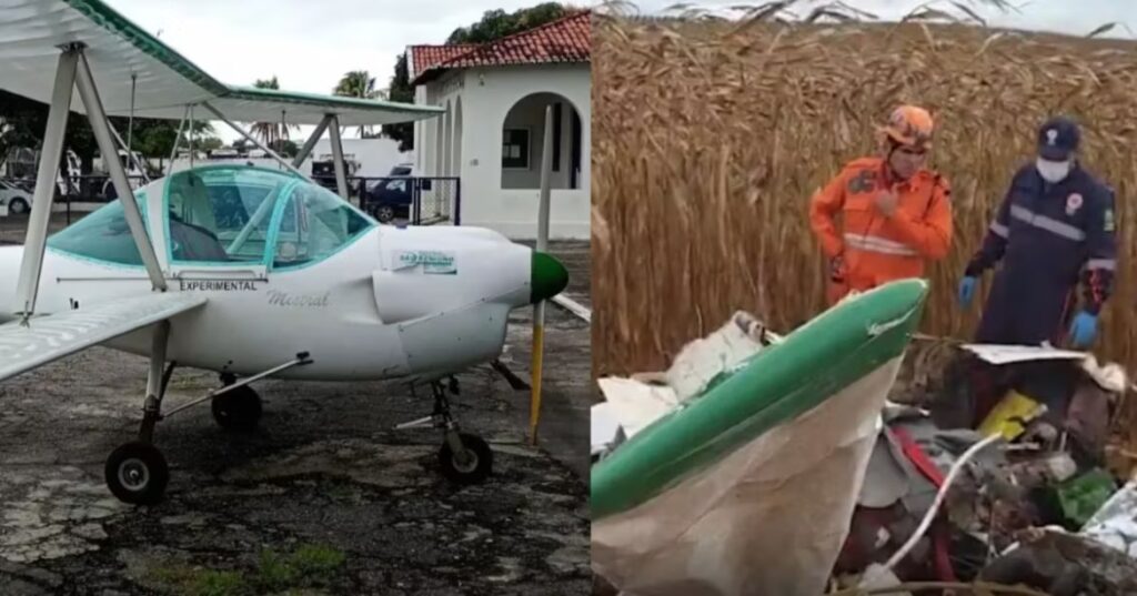 Avião monomotor cai em Sergipe e deixa uma pessoa morta; veja o que se sabe