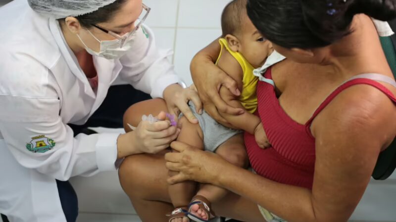 Mais de 4,5 mil crianças foram vacinadas com a Pneumo 20 no Acre
