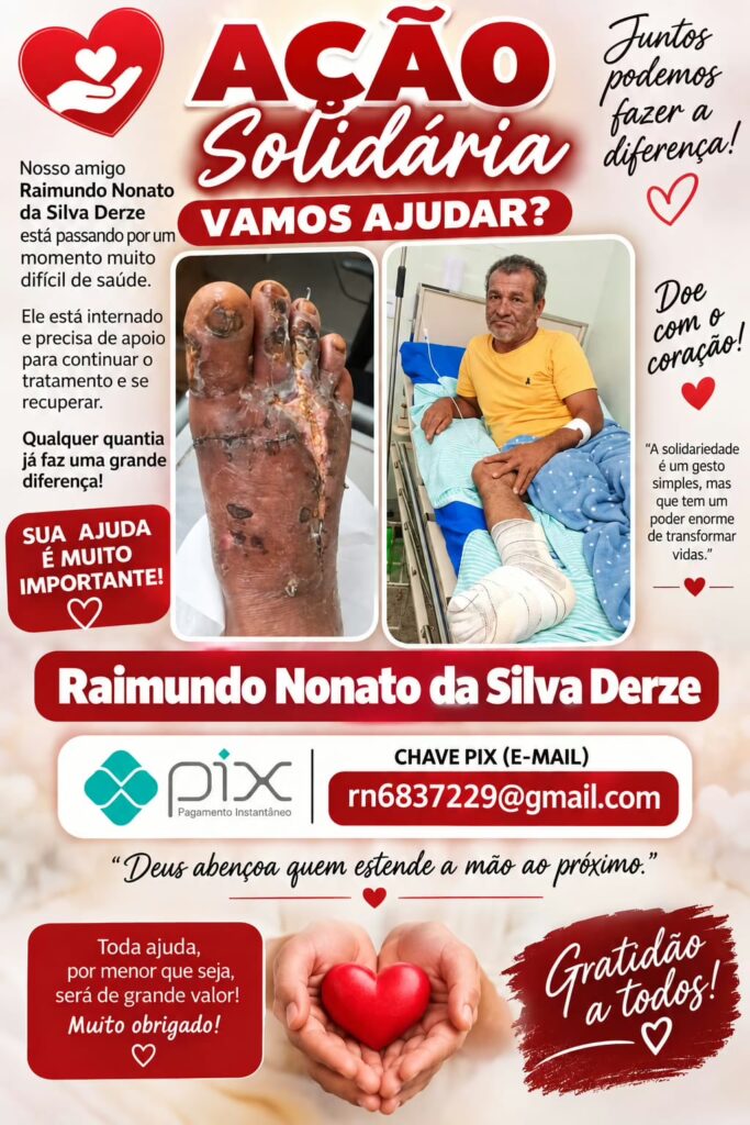 Campanha de solidariedade ajuda Raimundo Nonato de Sena Madureira durante tratamento de saúde