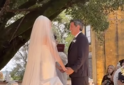 “Com certeza, sim!”: Ana Hickmann se emociona ao dizer “sim” a Edu Guedes no altar