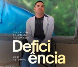 Samoel Andrade divulga carta aberta pelo Dia Nacional de Luta da Pessoa com Deficiência