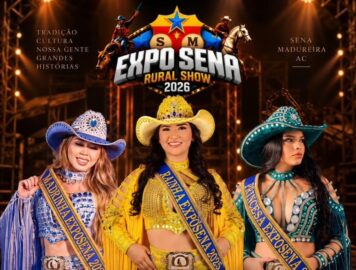 Candidatas à Rainha da ExpoSena 2026 em Sena Madureira.