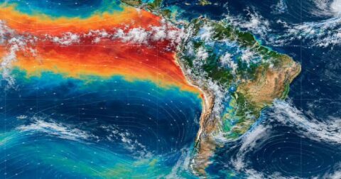 Previsão da primavera 2026 com El Niño forte e mudanças no clima do Brasil.