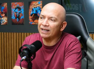 Prefeito Gerlen Diniz durante entrevista ao Resenha Podcast, onde afirmou que sua gestão não teve escândalos de corrupção e disse ter encaminhado provas de supostas irregularidades anteriores aos órgãos competentes.