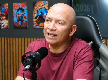 Prefeito Gerlen Diniz durante entrevista ao Resenha Podcast, onde afirmou que sua gestão não teve escândalos de corrupção e disse ter encaminhado provas de supostas irregularidades anteriores aos órgãos competentes.