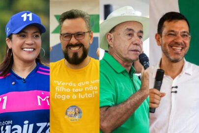 Pesquisa Real Time Big Data mostra disputa entre Mailza Assis e Alan Rick pelo governo do Acre.