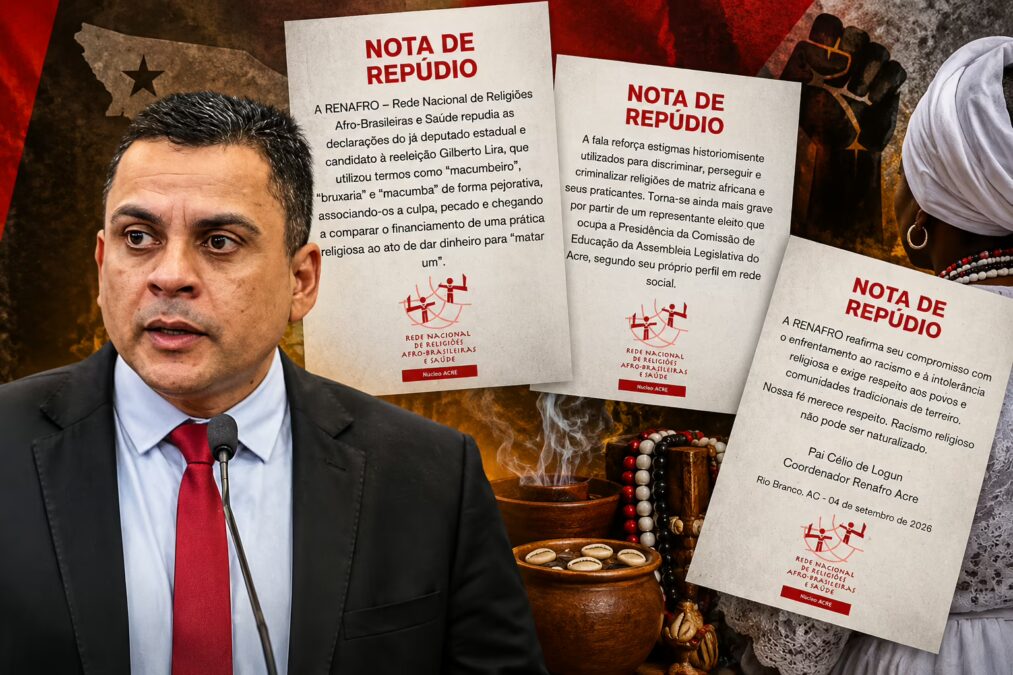 Fala de Gilberto Lira causa polêmica e entidade acusa deputado de reforçar intolerância religiosa