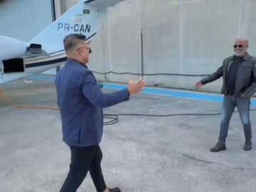Bruno Avelar e cantor Rick publicaram vídeo juntos antes de embarcar em helicóptero desaparecido