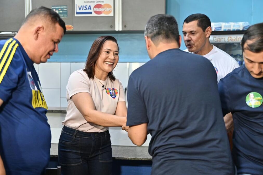 Mailza leva campanha ao Mercado do Bosque e reforça compromissos com comerciantes