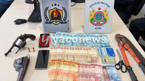 Grupo rendeu taxista em Tarauacá, efetuou saques extorsivos em Sena Madureira