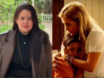 Karol Lannes celebra volta de Ágata, filha de Carminha, em “Avenida Brasil 2”