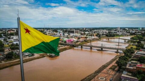 Atividade econômica em Rio Branco, no Acre, estado que teve crescimento da receita e do setor de serviços.