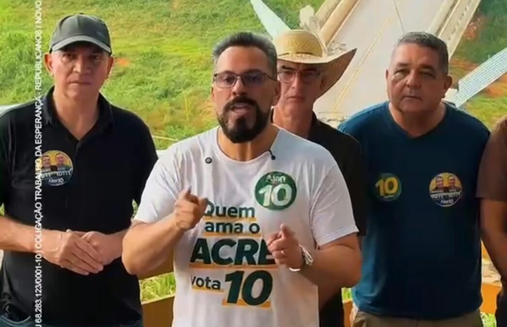 Alan Rick promete auditar obra e reconstruir ponte de Sena Madureira