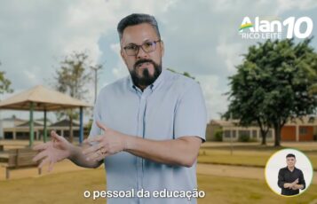 Justiça Eleitoral do Acre mantém propaganda de Alan Rick sobre crise na educação