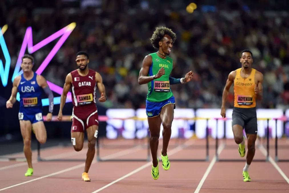 Alison dos Santos e Matheus Lima vão à final do Mundial de Atletismo
