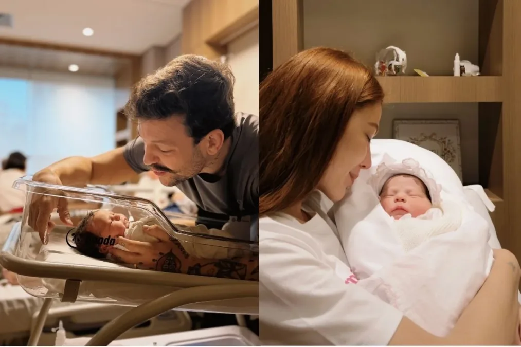 Aos 50 anos, Simone Poncio dá à luz filha com Márcio Poncio, que está preso