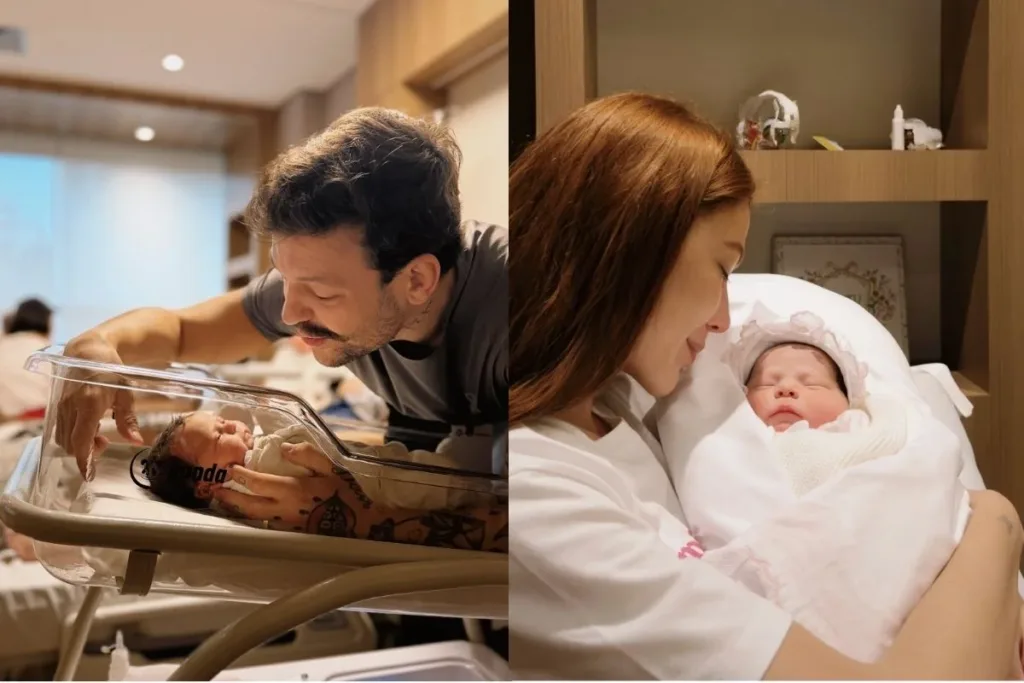 Aos 50 anos, Simone Poncio dá à luz filha com Márcio Poncio, que está preso
