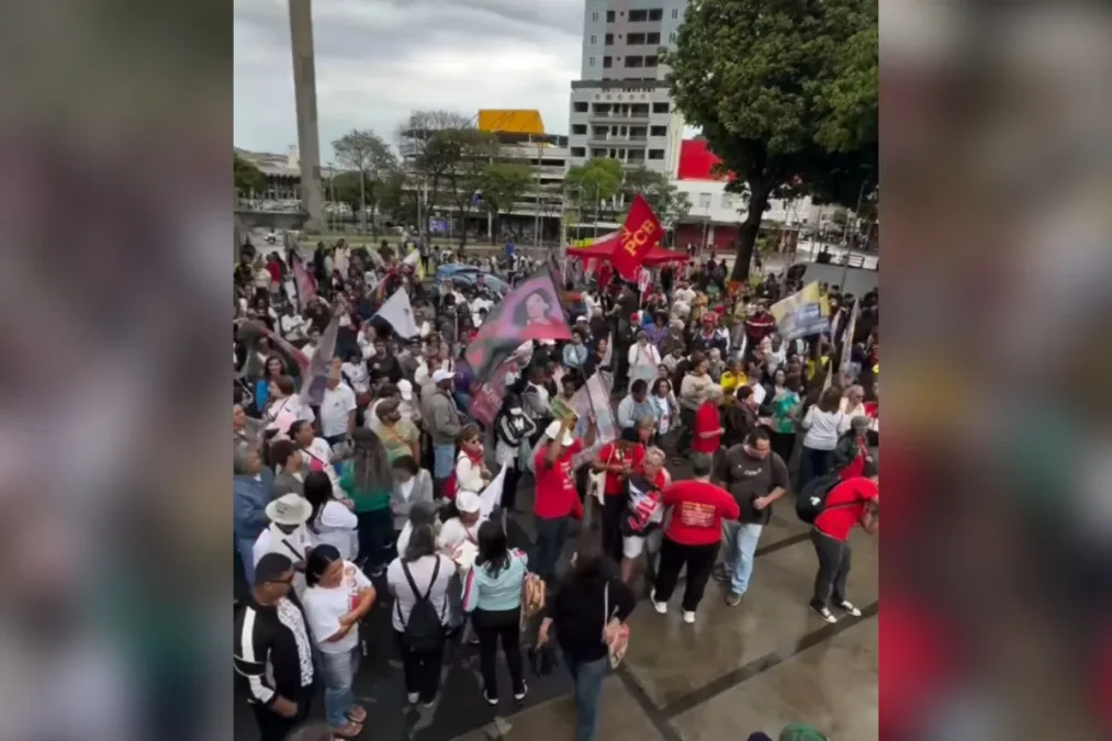 Ato da esquerda no 7/9 em BH tem ausência de Patrus e baixa adesão