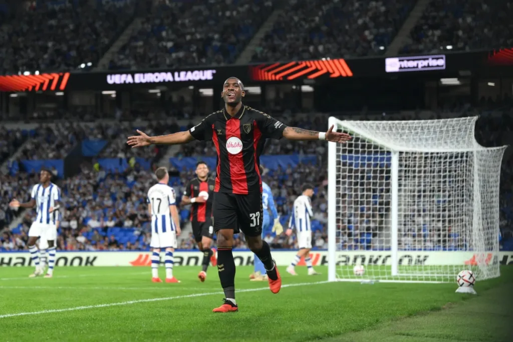 Bournemouth vence Sociedad com gol de Rayan na Liga Europa; veja resultados
