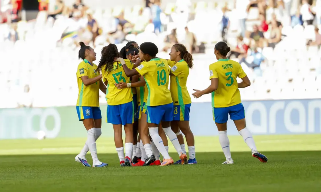 Brasil estreia com goleada e marca 100º gol na Copa do Mundo Sub-20