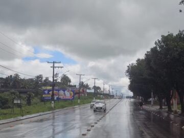 Previsão do tempo indica pancadas de chuva e trovoadas no Acre nesta segunda-feira.