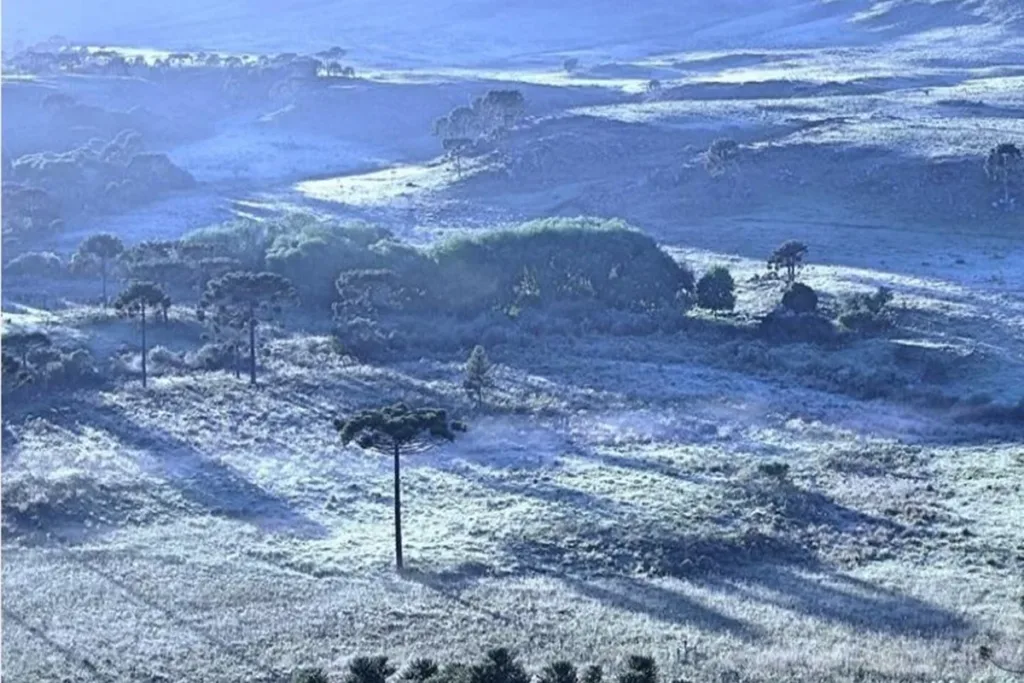 Clima: Brasil tem dia de contrastes, com geada no Sul e calor no Norte