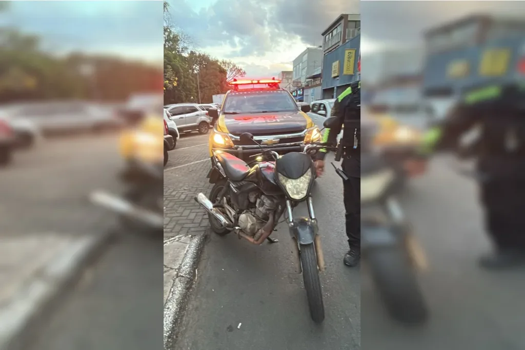 DER e Detran apreendem moto com mais de R$ 114 mil em débitos no DF