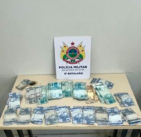 Policiais recuperam dinheiro furtado de propriedade rural em Sena Madureira.