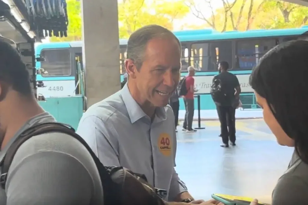 Em Planaltina, Cappelli promete projeto para reduzir espera no transporte