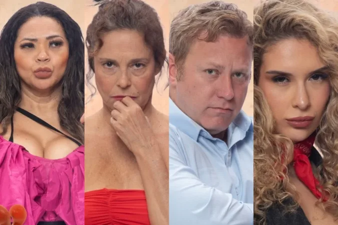 Enquete A Fazenda 18: vote entre Darlin, Giovanna, Sergio e Stephanie