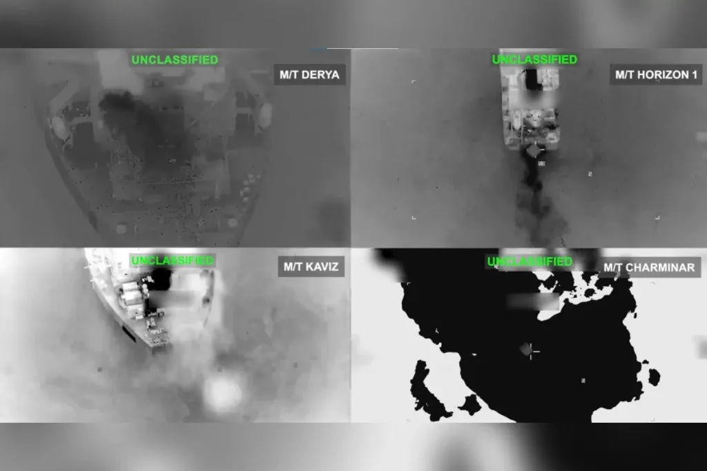 EUA destrói cinco petroleiros iranianos após ataques a navio de guerra