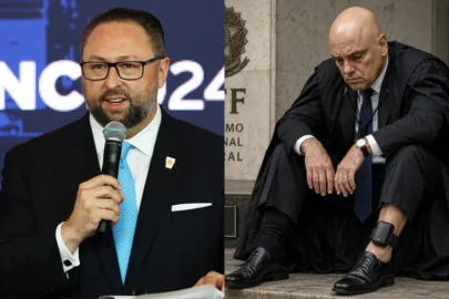 Ex-estrategista de Trump posta imagem de IA com Moraes usando tornozeleira