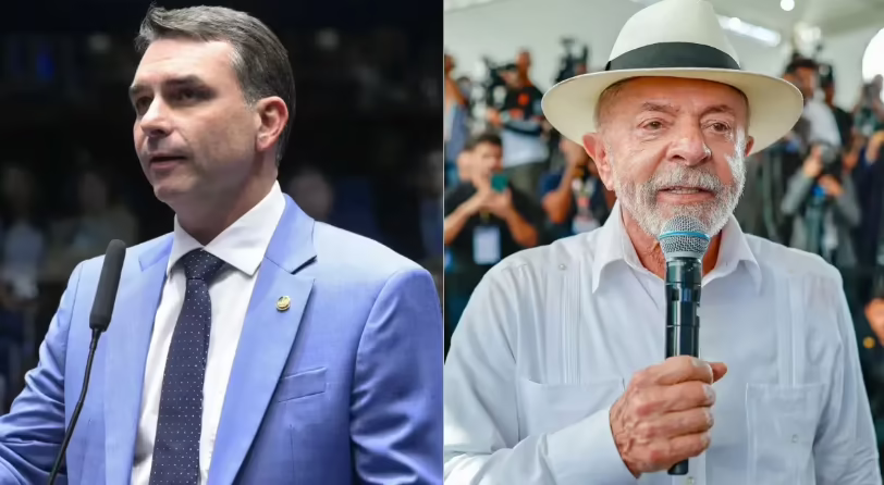 Quaest: Flávio aparece à frente de Lula pela 1ª vez no 2º turno