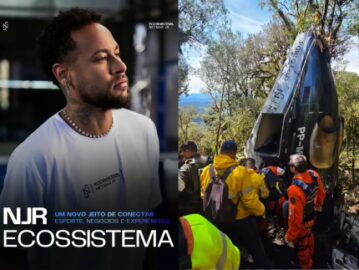 Empresa de Neymar Jr. adia evento após queda de helicóptero em SC