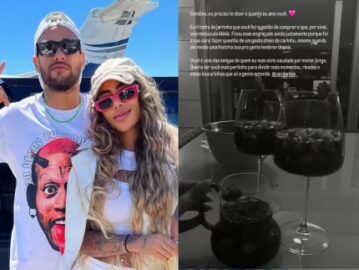 Irmã de Neymar enaltece amizade com ex-namorada do jogador: “Só a gente entende”