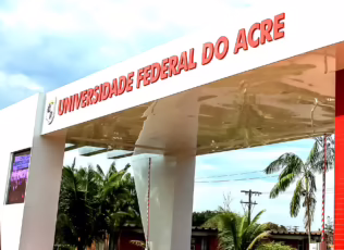 Prédio da Universidade Federal do Acre (Ufac) em Rio Branco.