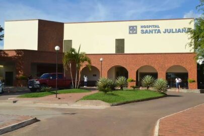 Fachada do Hospital Santa Juliana em Rio Branco.