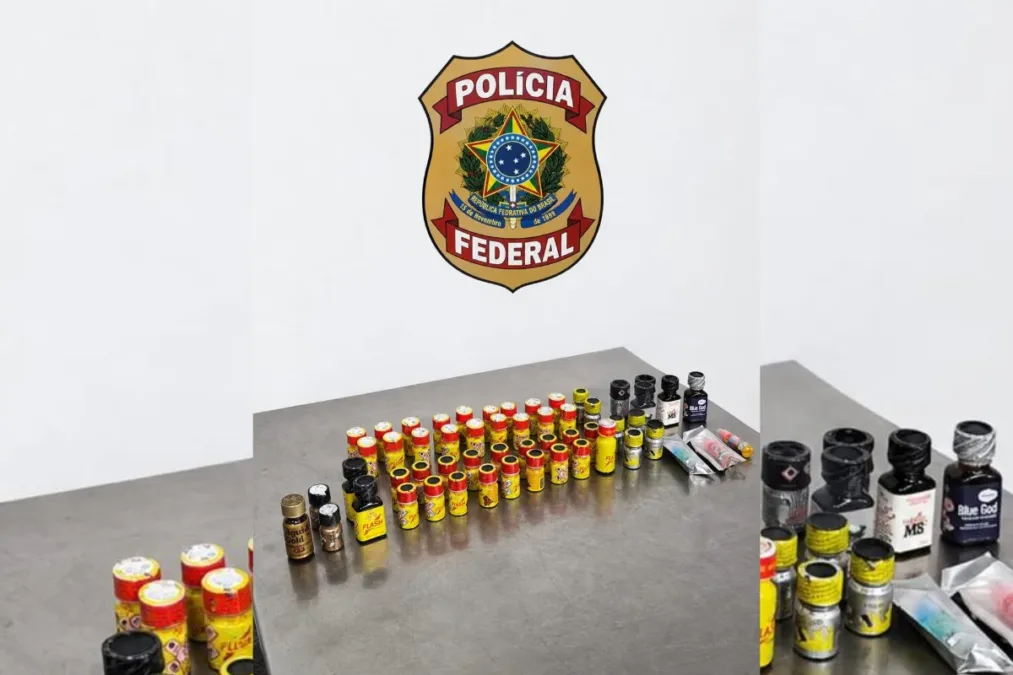 Italiano é preso com 52 frascos de “droga do amor” no Galeão