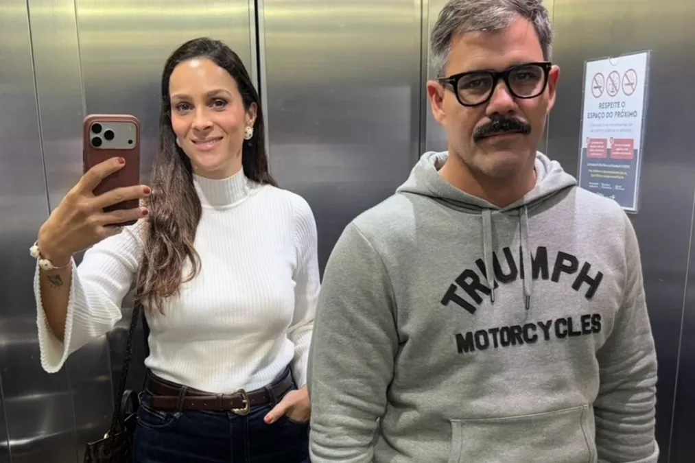Letícia e Juliano Cazarré anunciam que estão à espera do sétimo filho