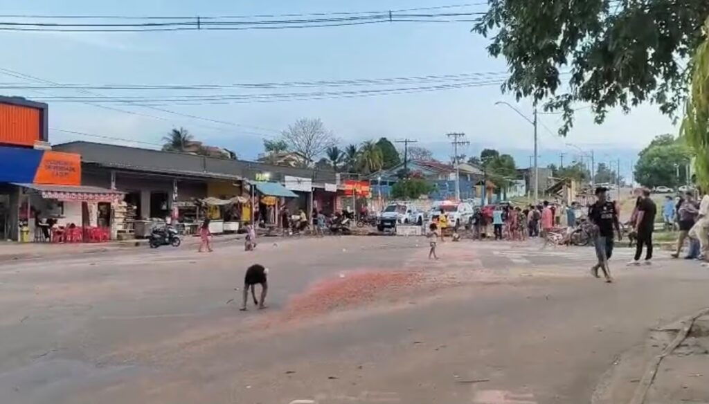Desligamento de energia afeta mais de 200 casas em Rio Branco e gera protesto