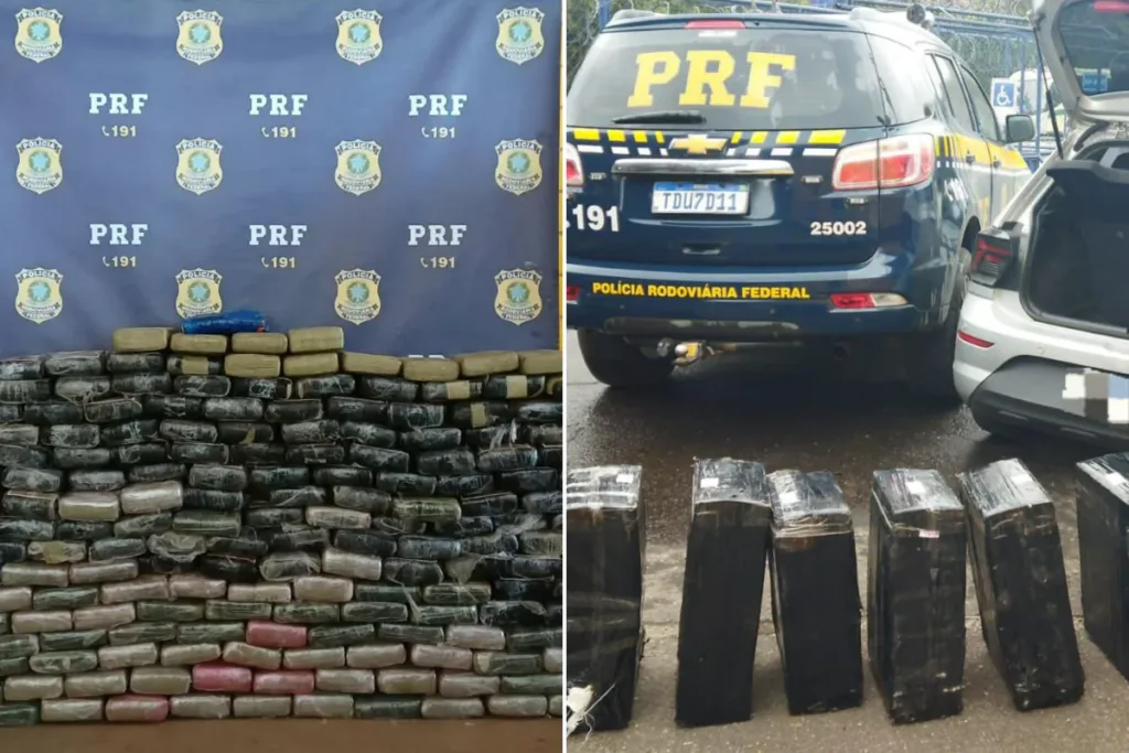 MG: PRF apreende mais de 400 kg de maconha em duas abordagens