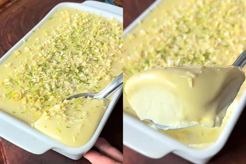 Mousse de limão trufado com chocolate branco garante explosão de sabores