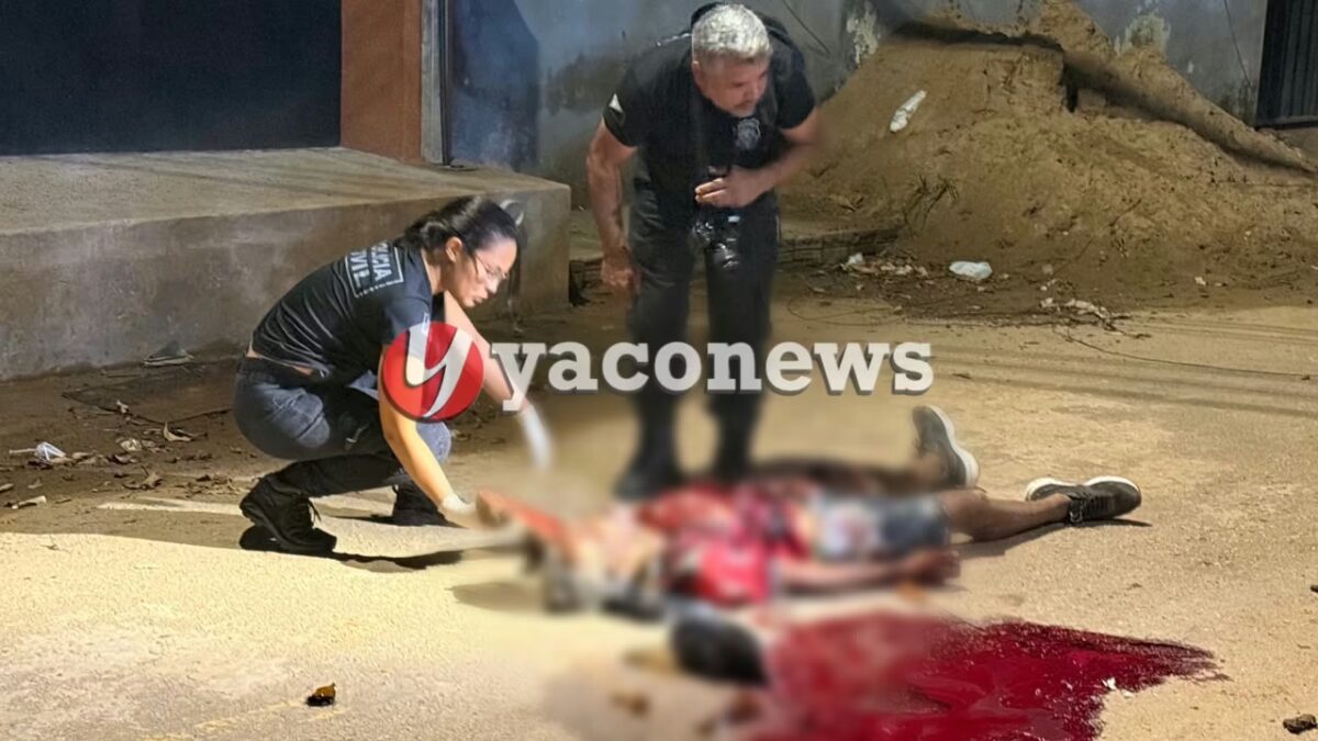Homicídio em Rio Branco no bairro Plácido de Castro: homem é morto a golpes de faca e garrafa