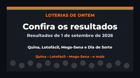 Confira o Resultado da Quina, Lotofácil de ontem e outras loterias
